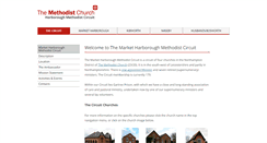 Desktop Screenshot of harboroughmethodistcircuit.org.uk